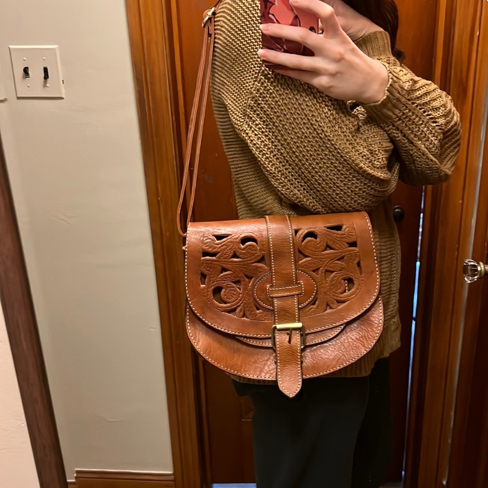 Genuine Leather Moroccan Purse